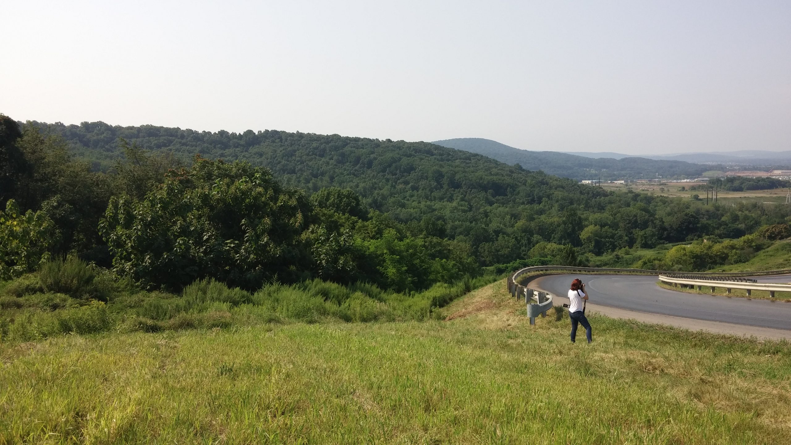 The area at left would become part of the Lower Saucon landfill if IESI's Southeastern Realignment expansion plan is ultimately approved.