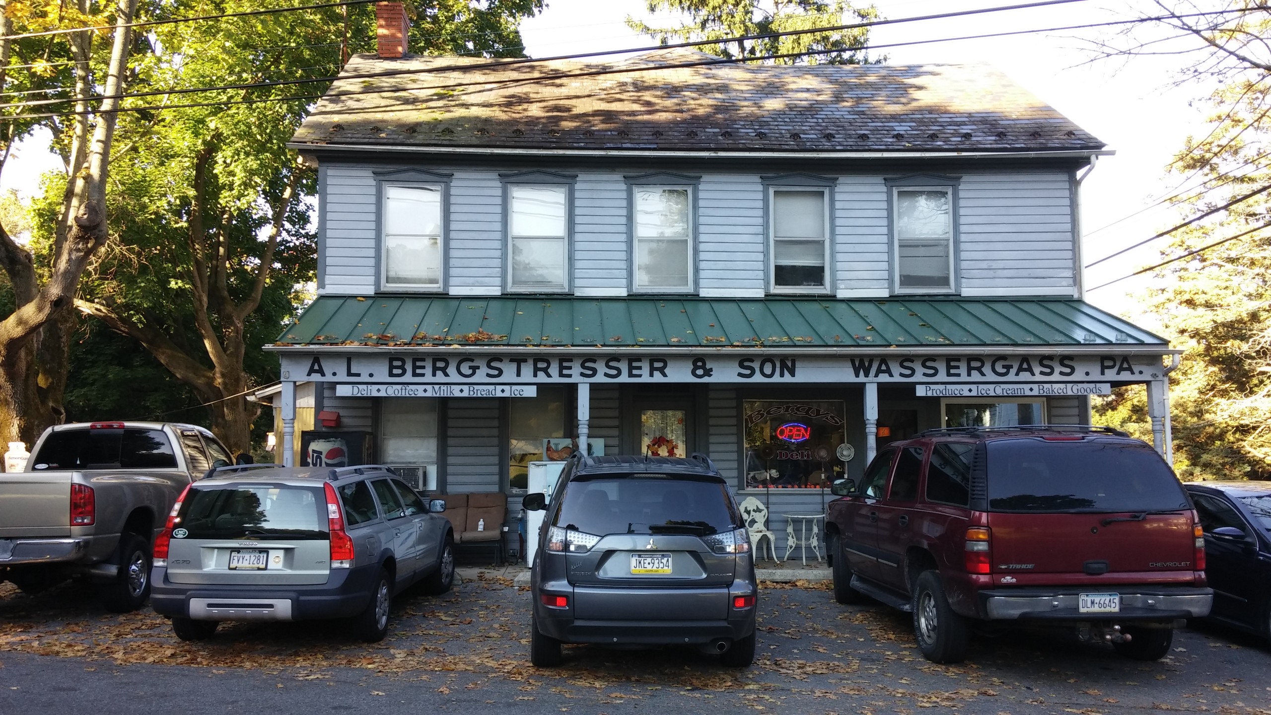 The general store and eatery known as Bergy's in Wassergass, Lower Saucon Township, is crowded on Thursday, Oct. 15, 2015, as lessee Charlotte O'Donnell prepares to close her doors after four-and-a-half years in business.