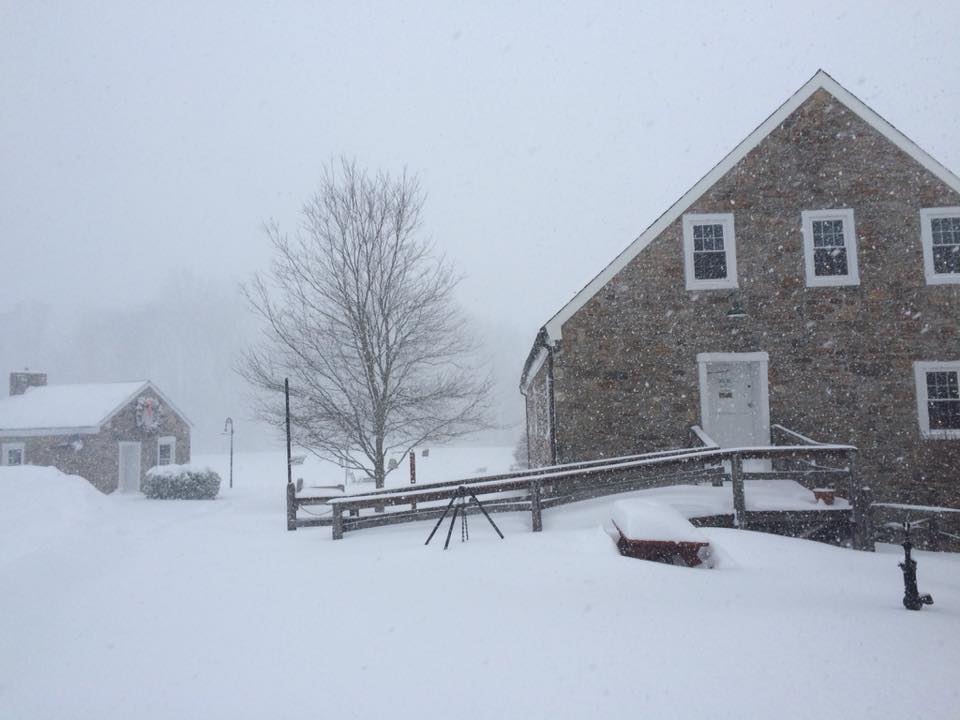 The historic Heller-Wagner Grist Mill in Hellertown