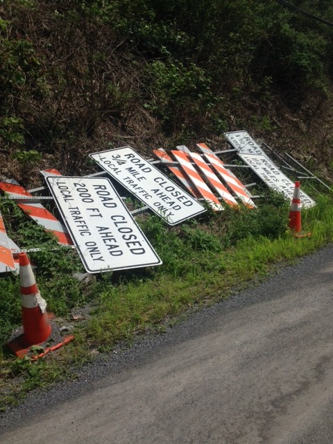 2015 06-09 road closed signs photo