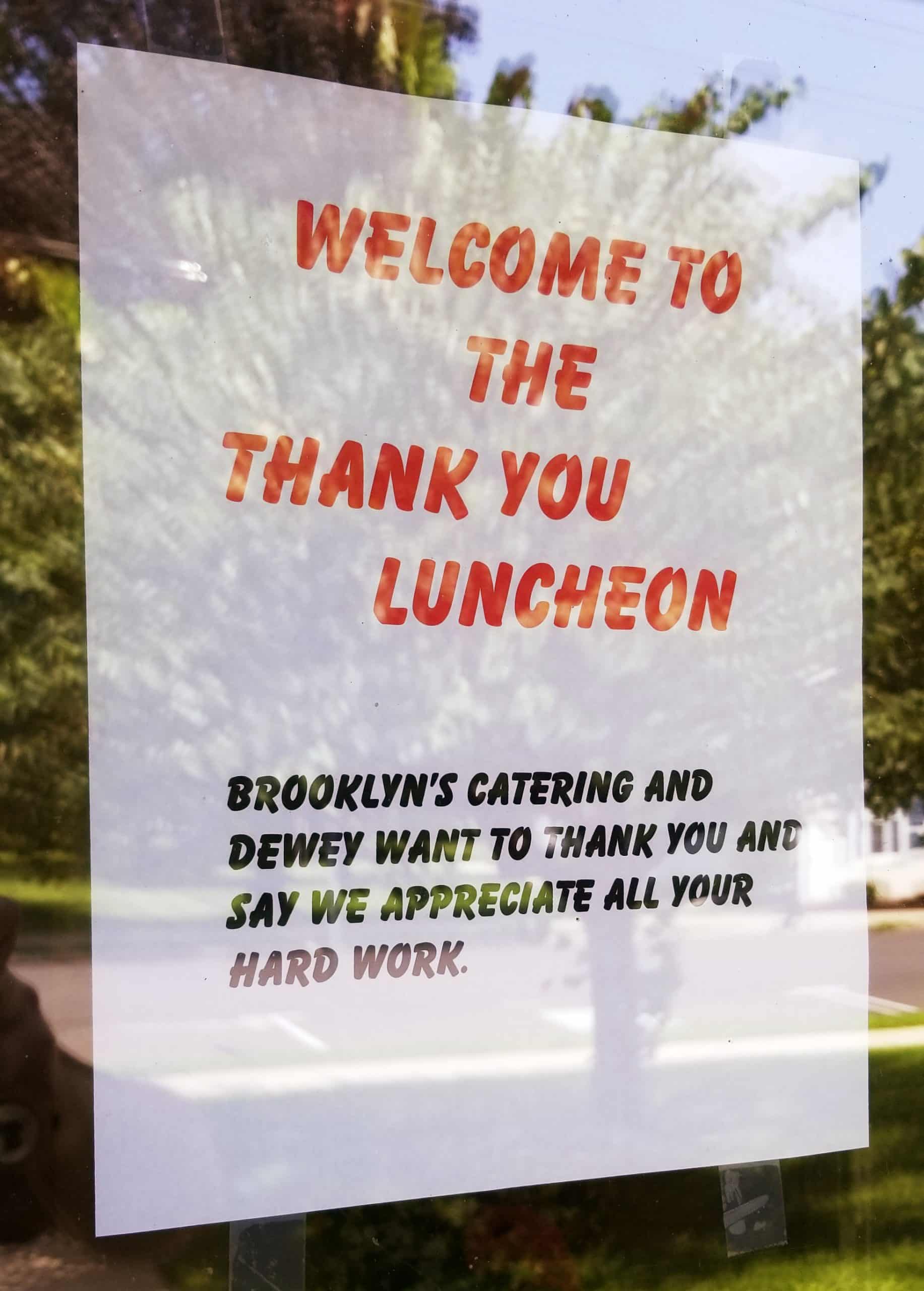 Flash Flooding Luncheon