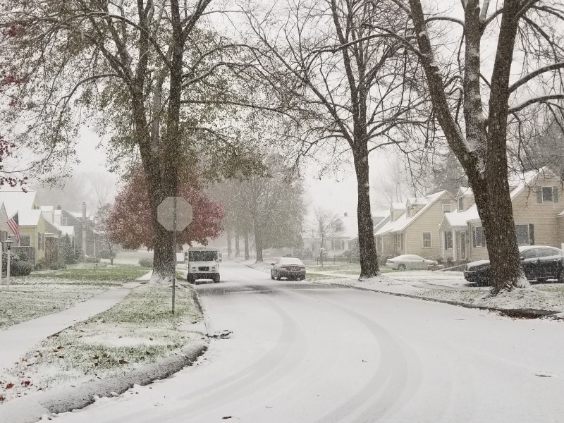 Snow Hellertown Borough