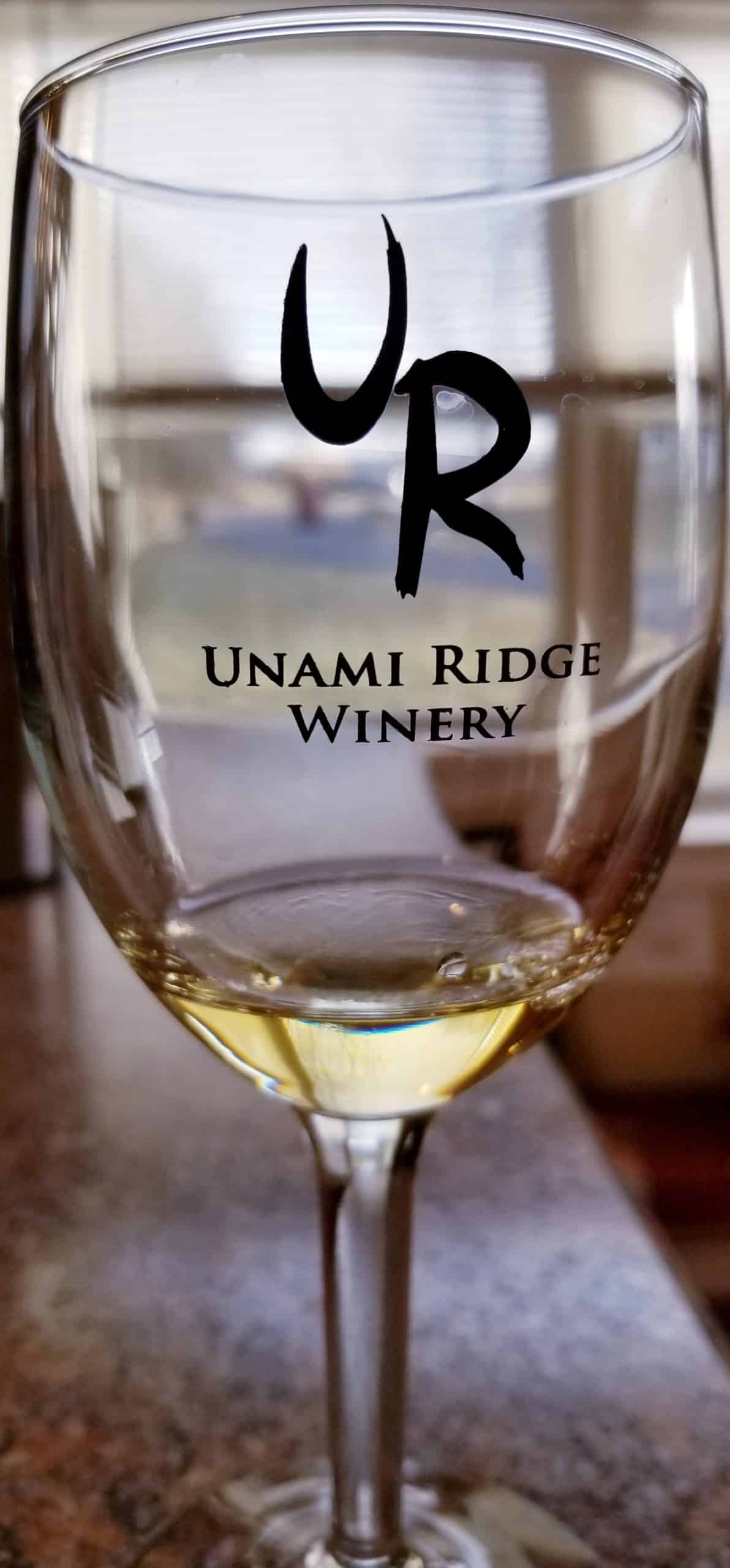 Unami Ridge wine