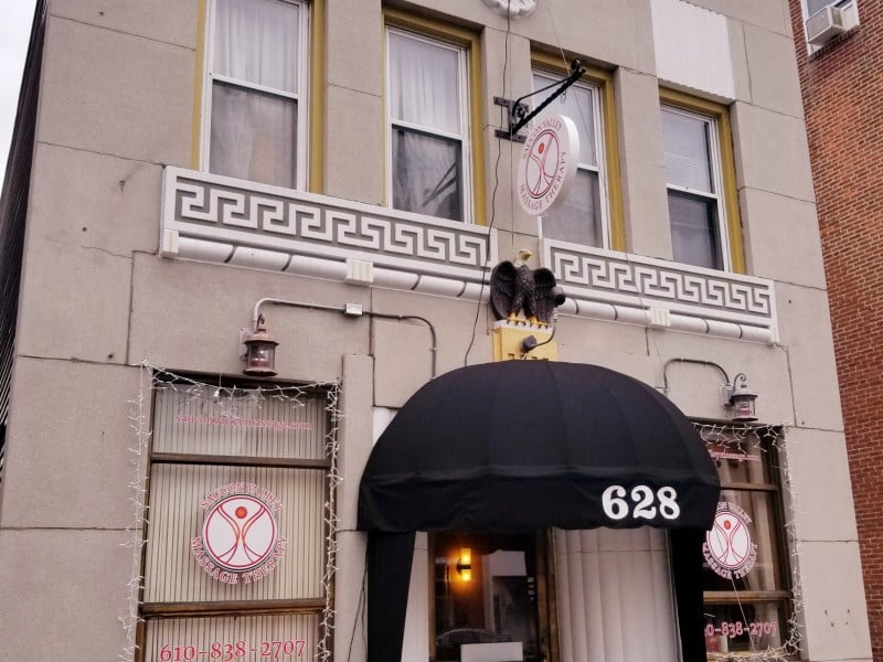 Facade Grant Saucon Valley Massage