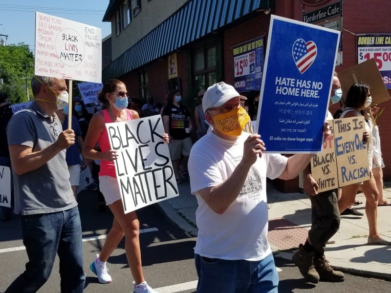 Protest Riegelsville Black Lives Matter