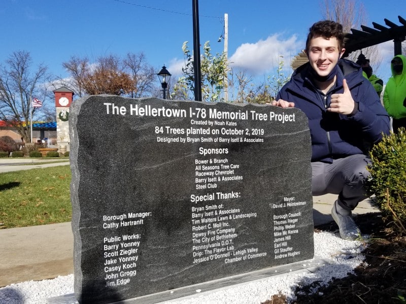 Noah Kates Hellertown Tree Project