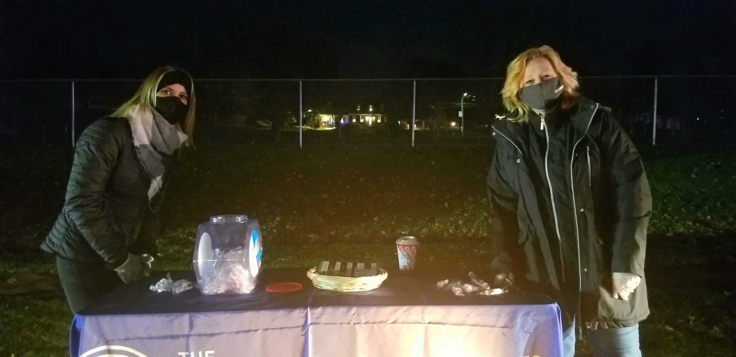 Lights in Dimmick Park