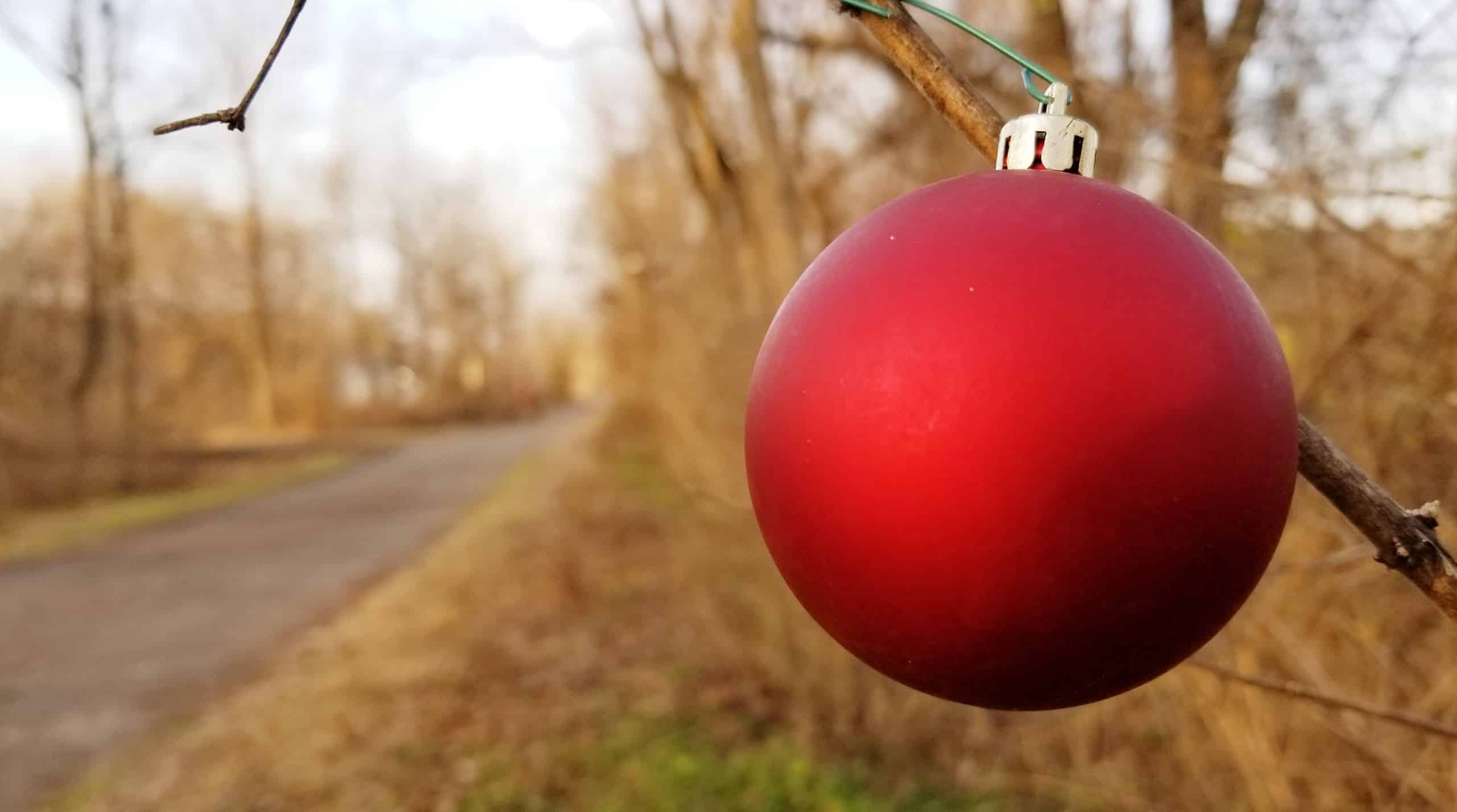 Rail Trail Christmas Ornaments