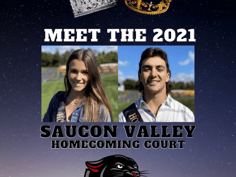 2021 Homecoming Court Mahaffey Robertson