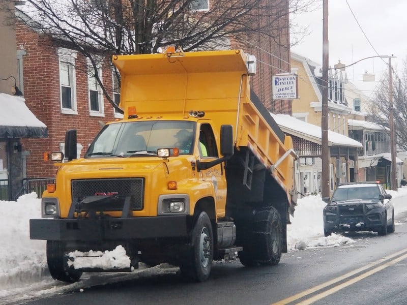 Roads Snow Removal Hellertown Snowstorm