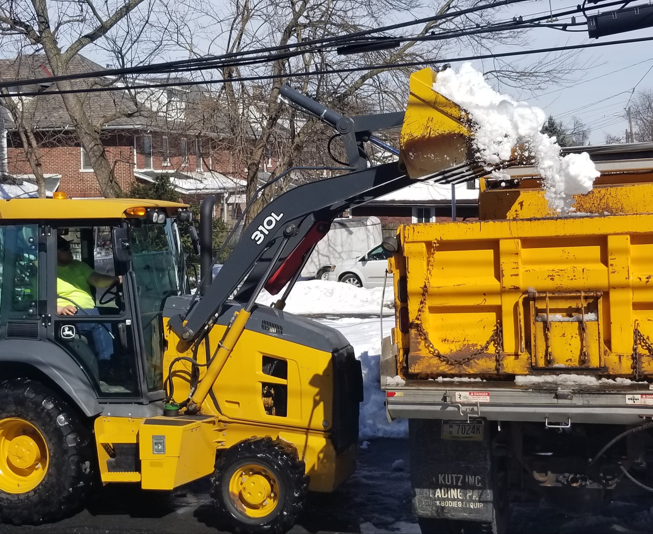 Parking Fountain Hill Snow Removal