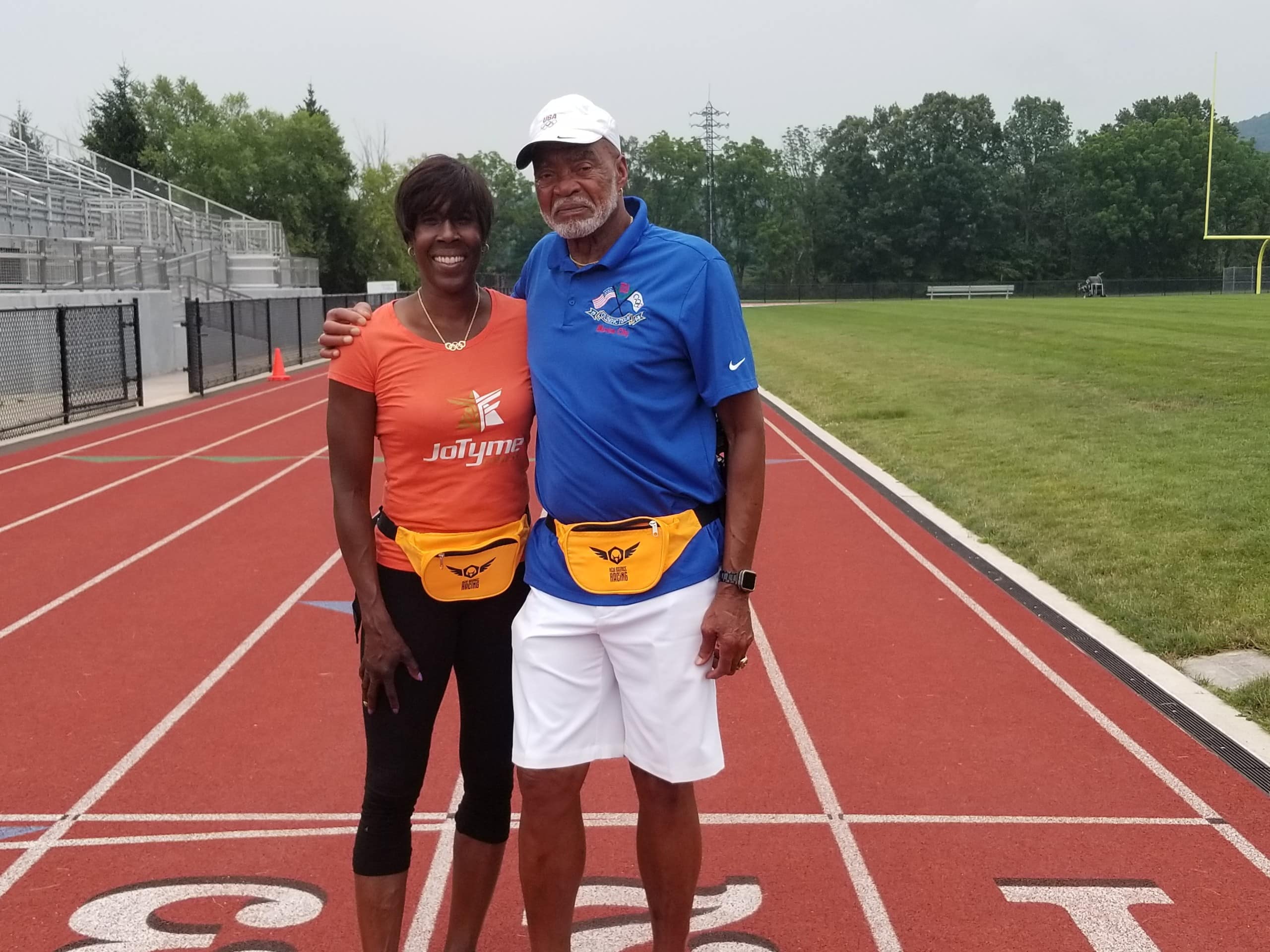 Norman Tate Joetta Track Camp Olympian