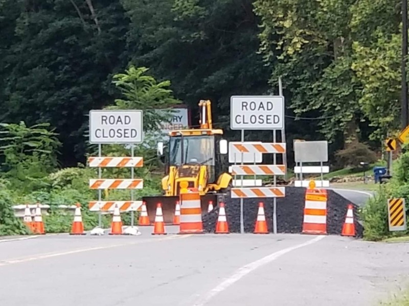 Rt. 611 Closed Storm Damage