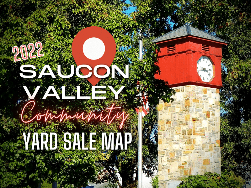 2022 Saucon Yard Sale Map