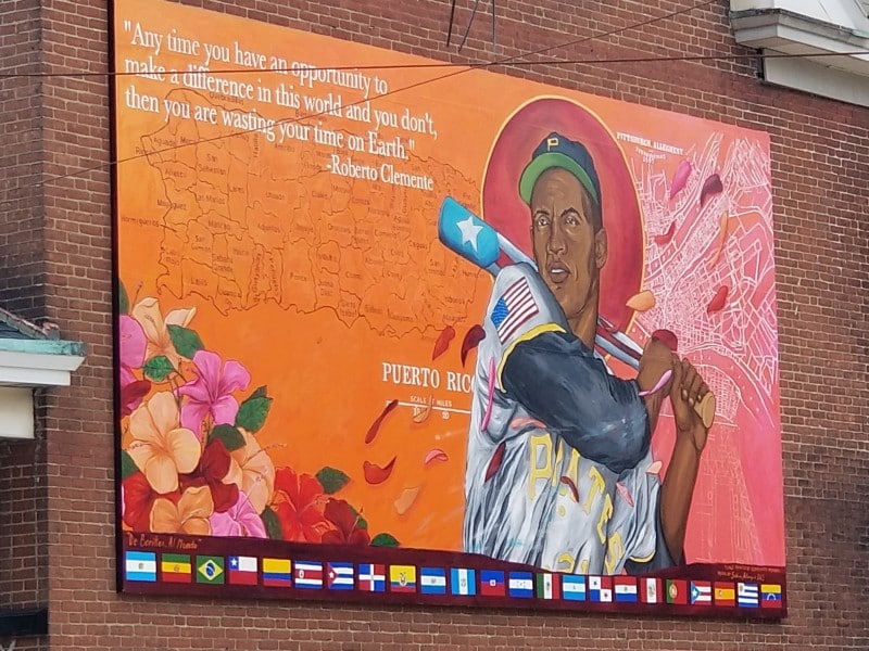 Roberto Clemente Mural