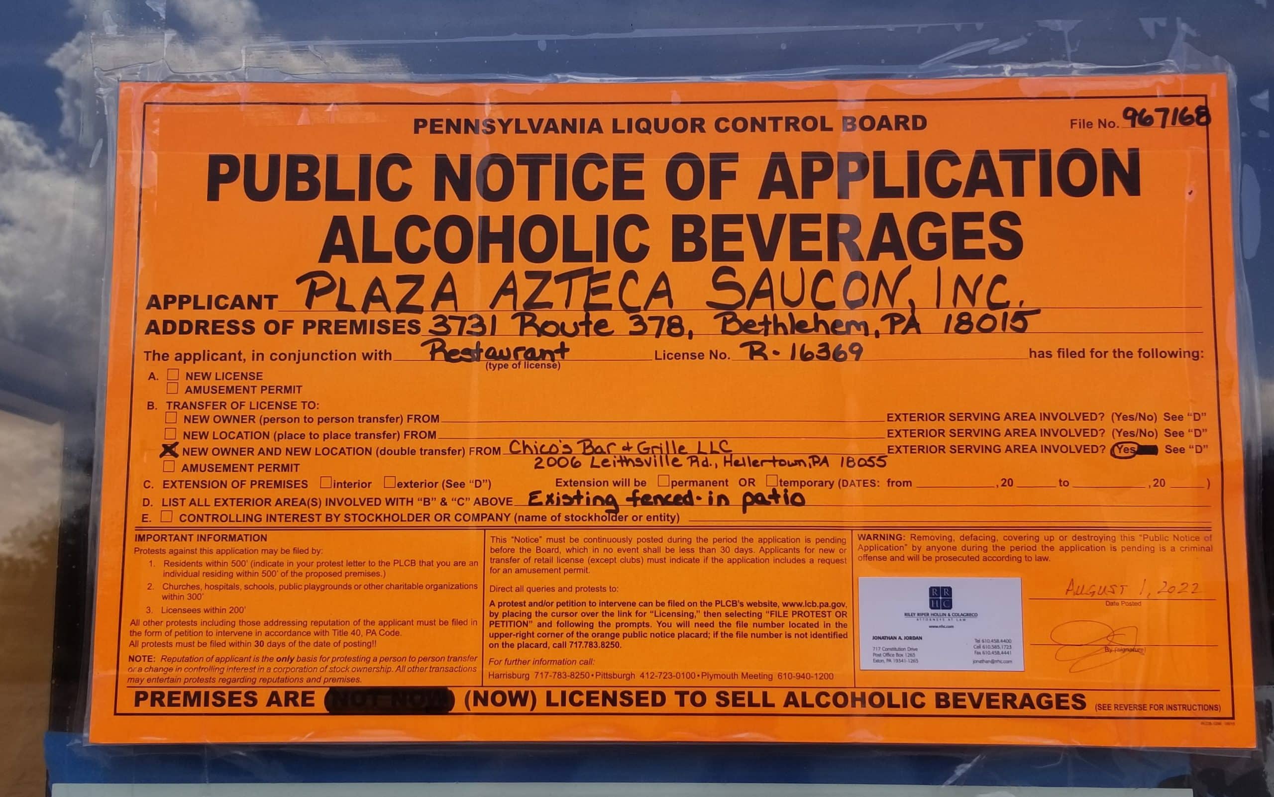 Plaza Azteca Mexican Restaurant Lower Saucon