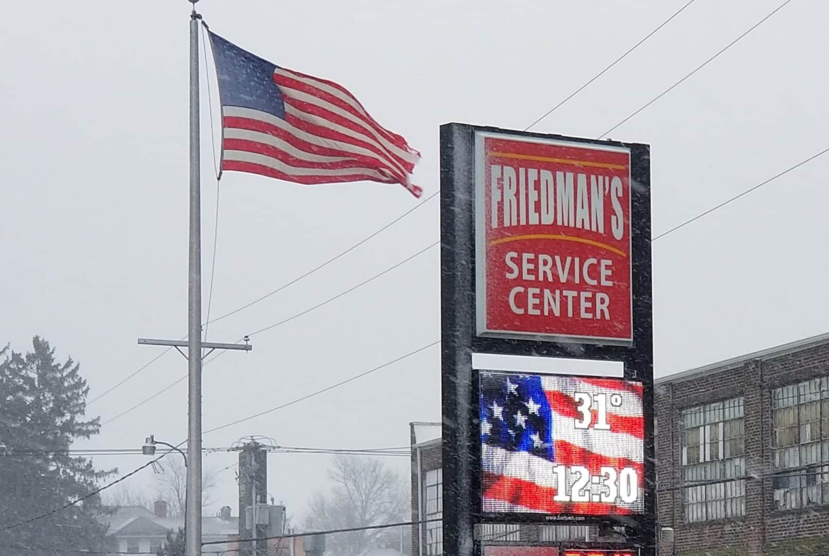 Wind Chill Snow Fountain Hill Saucon