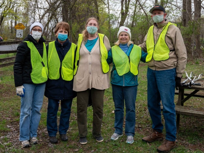 Adopt-a-Road Cleanup Litter