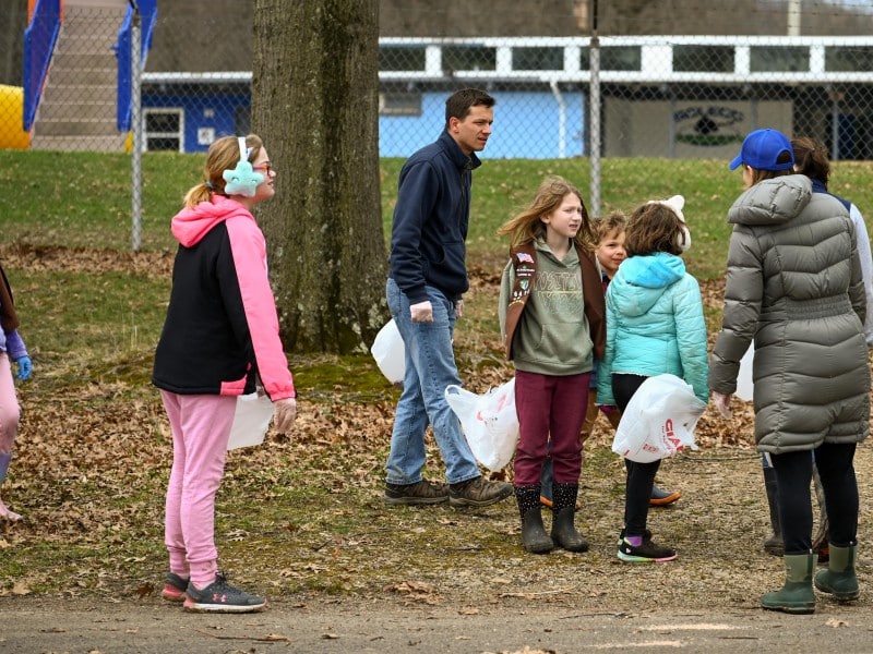 Southern Lehigh Girl Scouts Park Cleanup