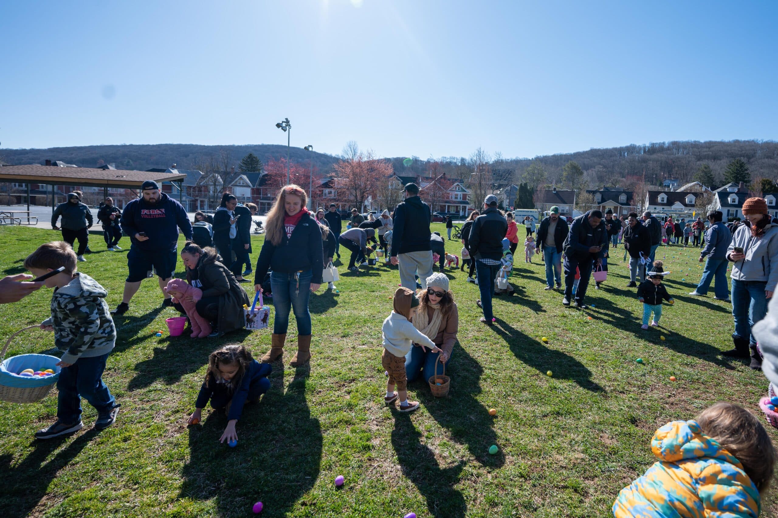 Fountain Hill Egg Hunt Easter