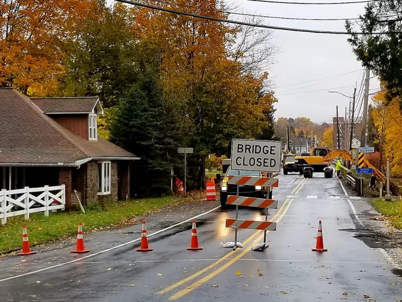 Water Street Bridge Wet