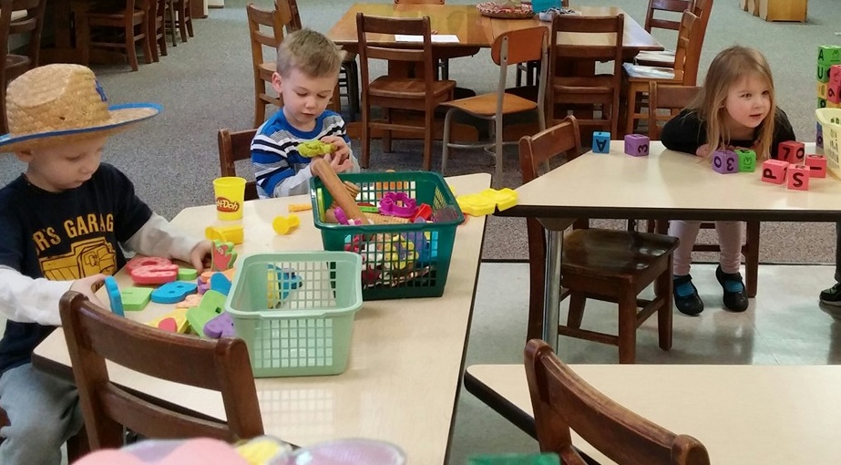 Learning at Apple's Preschool at New Jerusalem Church in Lower Saucon Township is both an excellent foundation for kindergarten success--and fun!