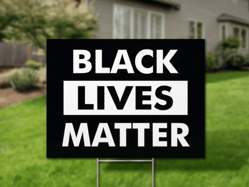 Black Lives Matter Biden sign