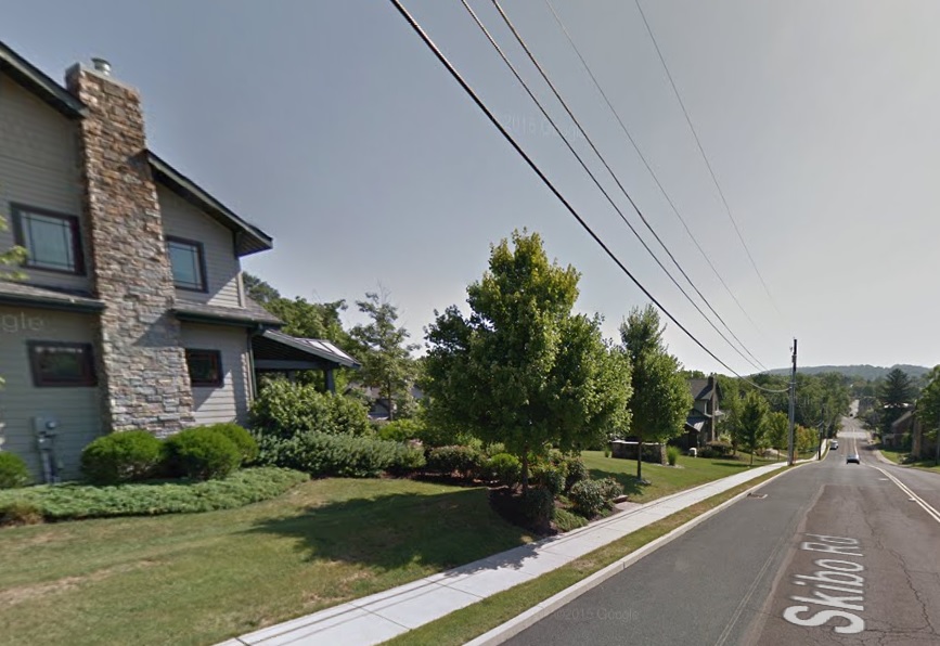 The Cobble Creek development in Lower Saucon Township, pictured at left, was the scene of an accident involving a phone book delivery man, police say.