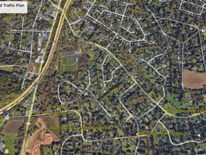 Colesville Traffic Plan