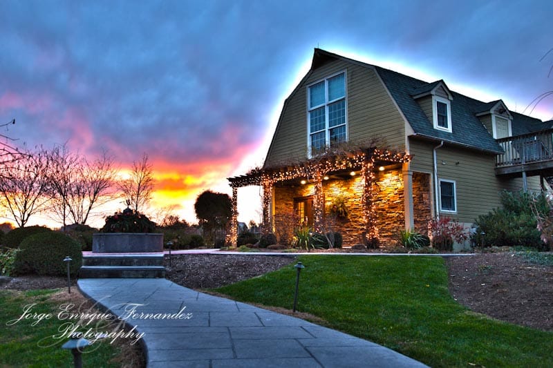 Crossing Vineyards in November wine