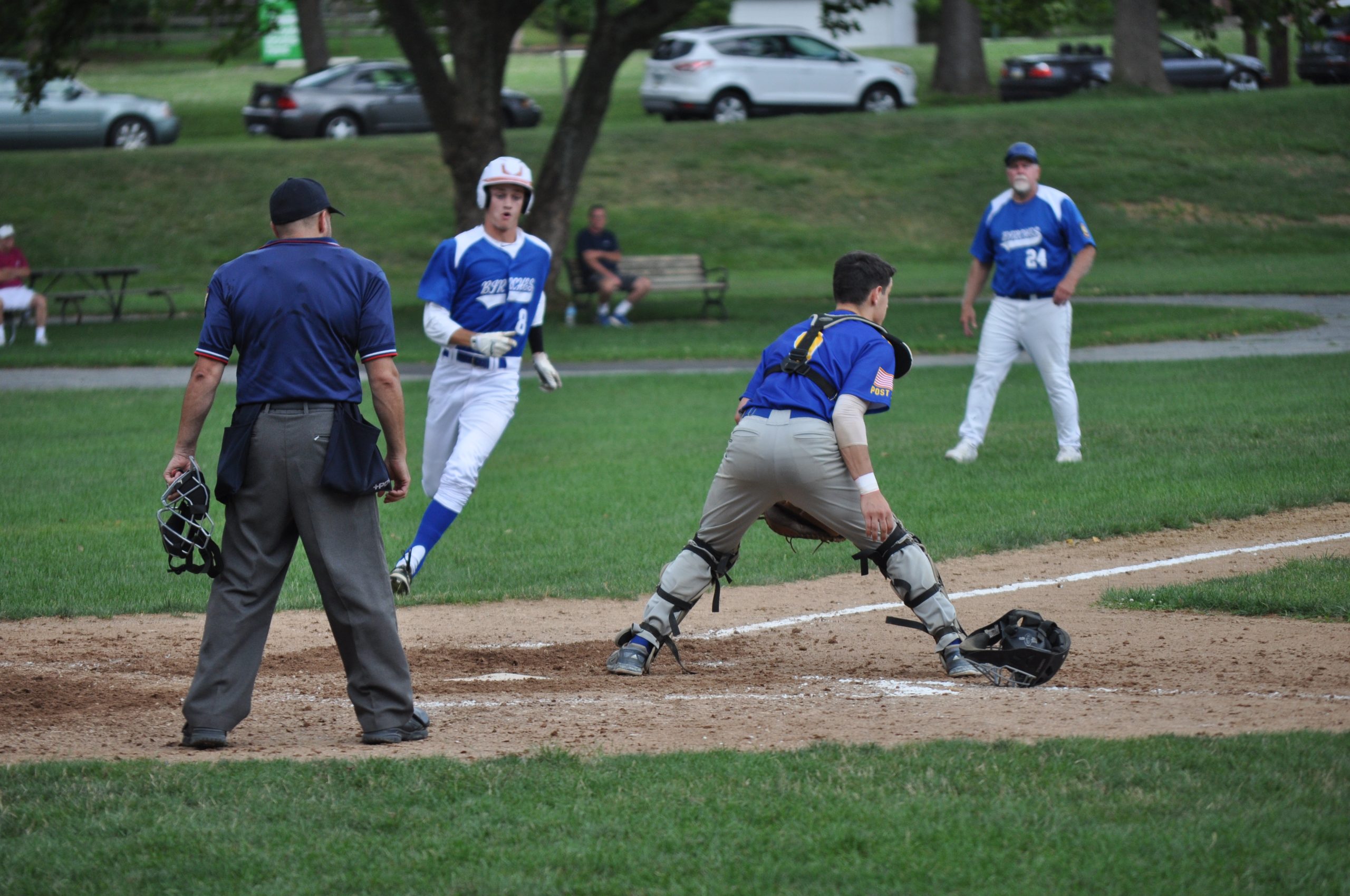 Birches got some insurance in the top of the sixth.