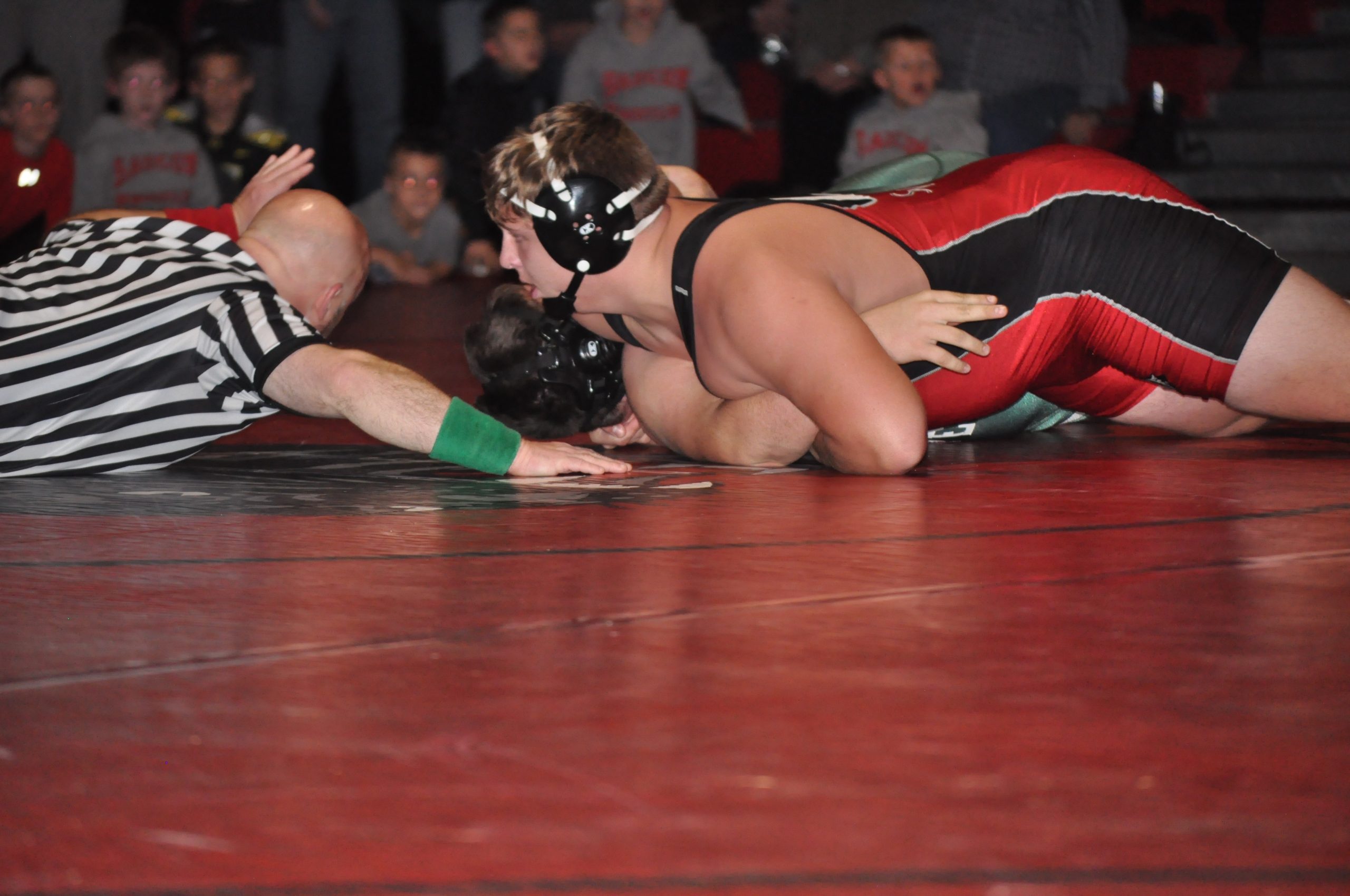 Panther Trey Polak picks up six for his team.