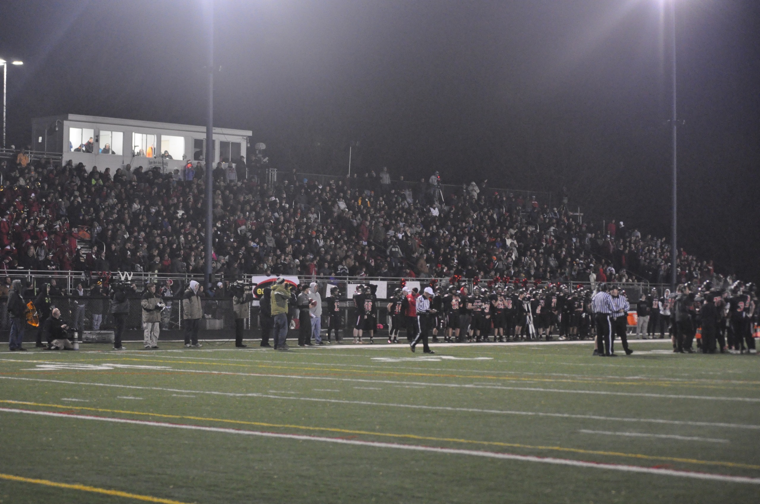 The Saucon Valley faithful brought a whole lot of energy and enthusiasm Friday night in the PIAA quarterfinals