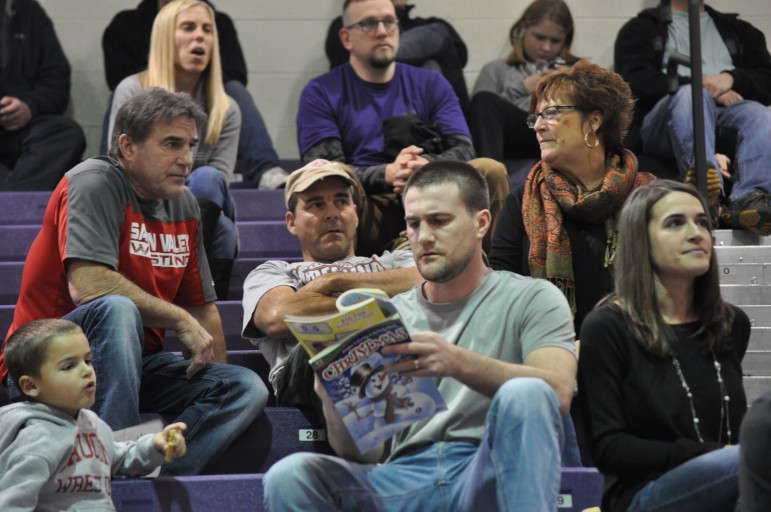 Three generations of Rohn's and Chunko's spending an afternoon of Saucon Valley wrestling together