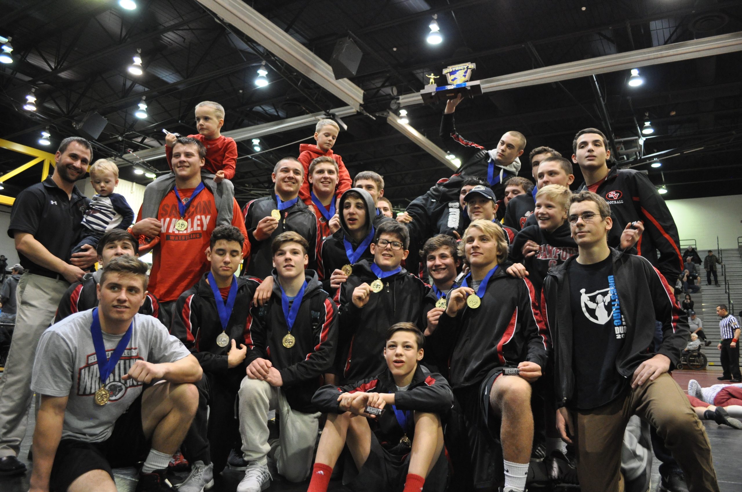 The Panthers won their first ever District XI team title