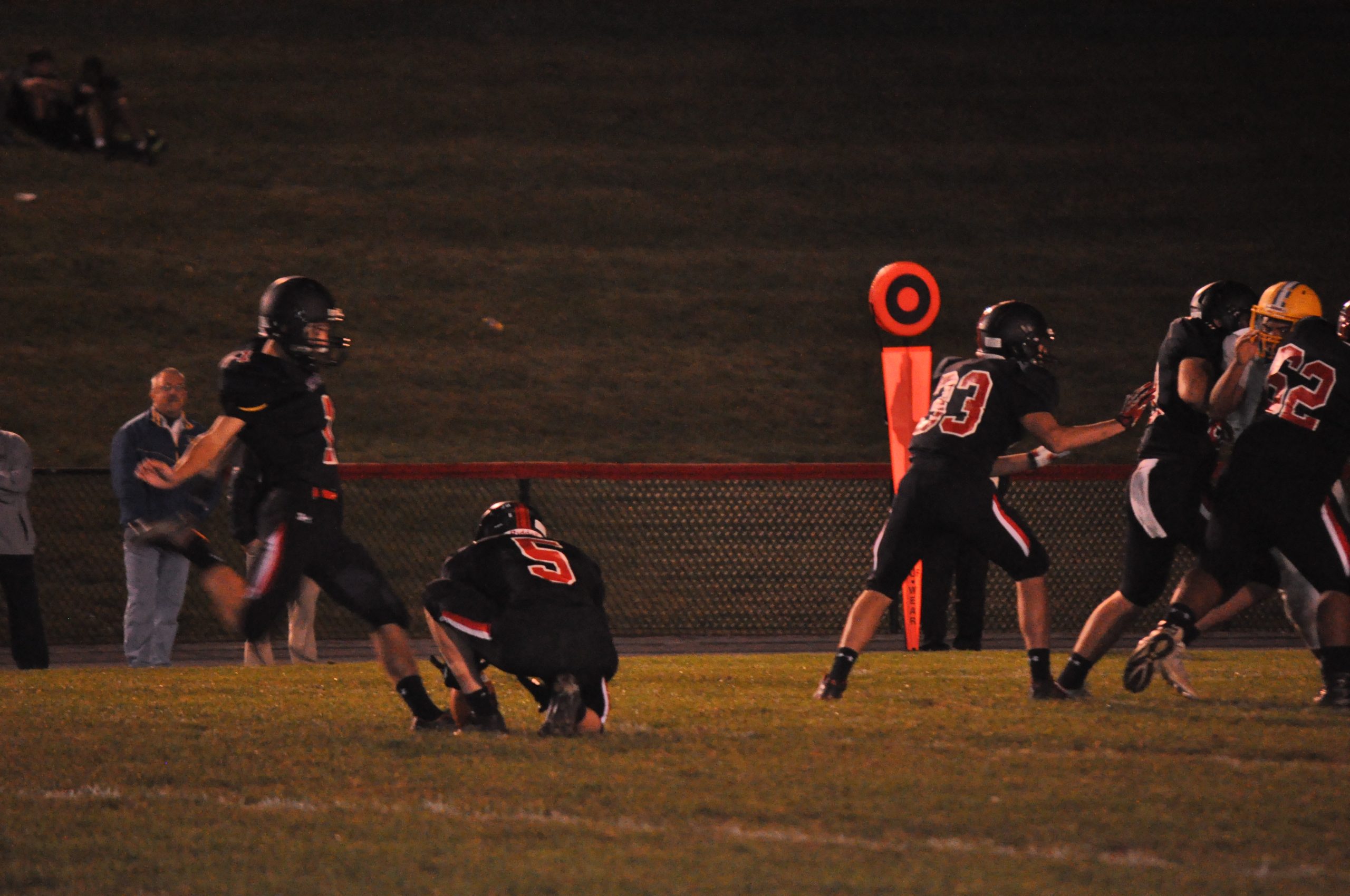 Josh Snead connects from 40 yards out as the first half clock expires.