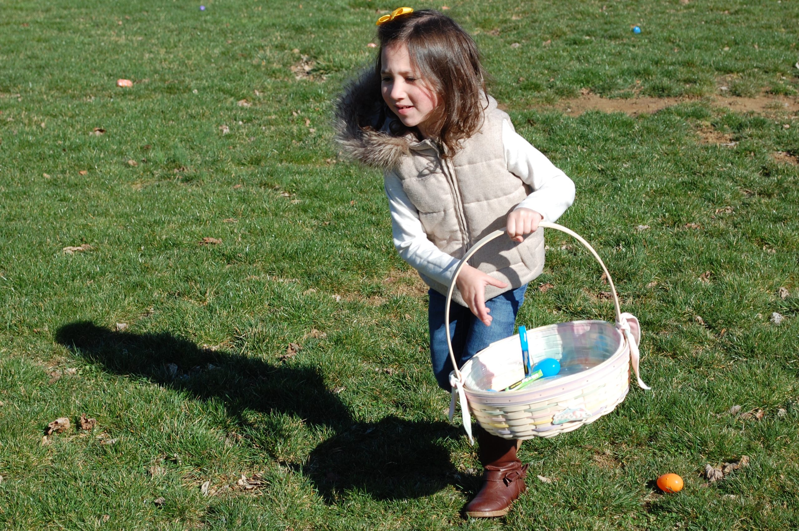 The time available to grab eggs is brief, but that's part of the fun.