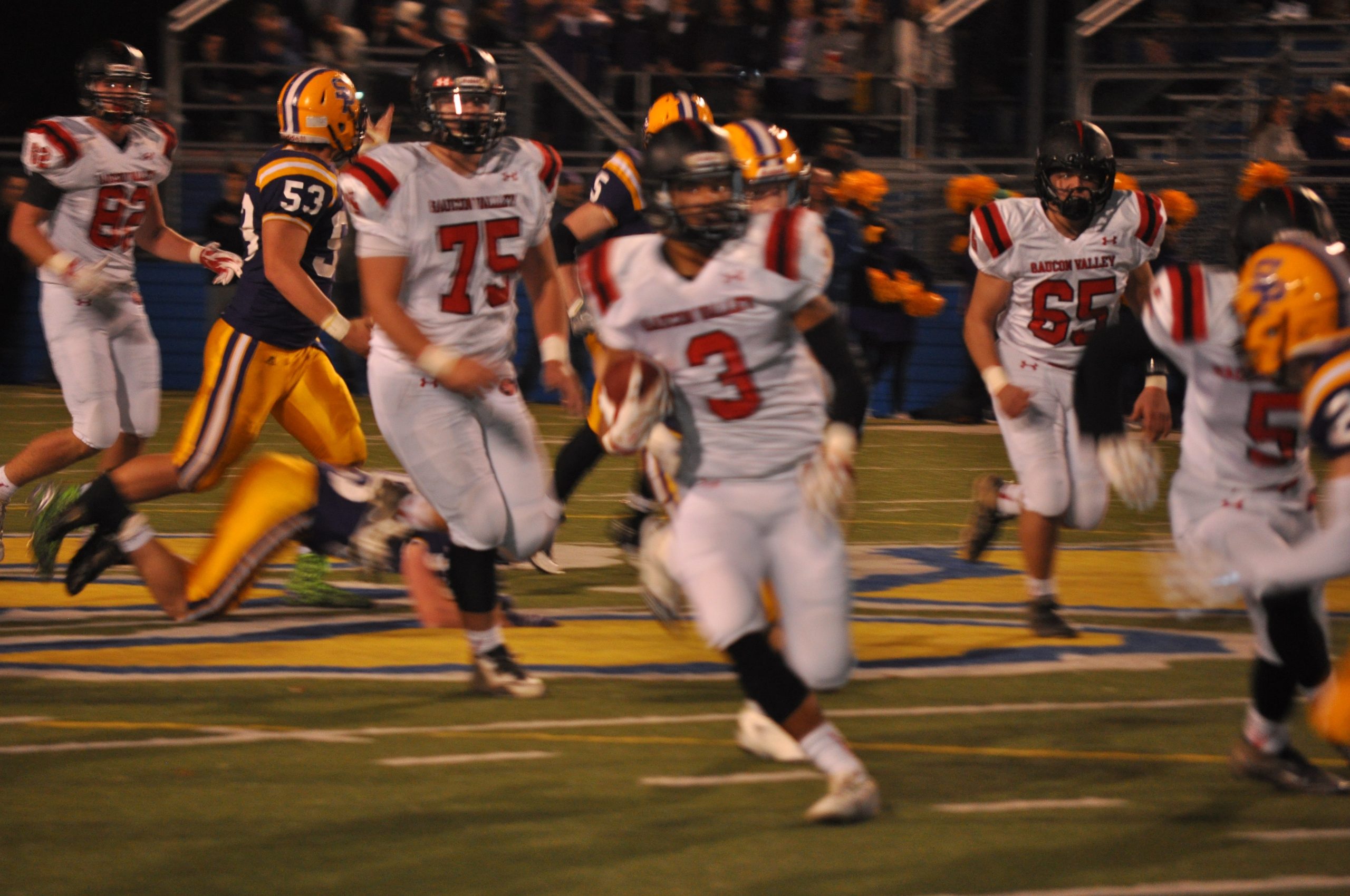 Evan Culver had only 18 carries for 346 yards in a heroic effort against Scranton prep