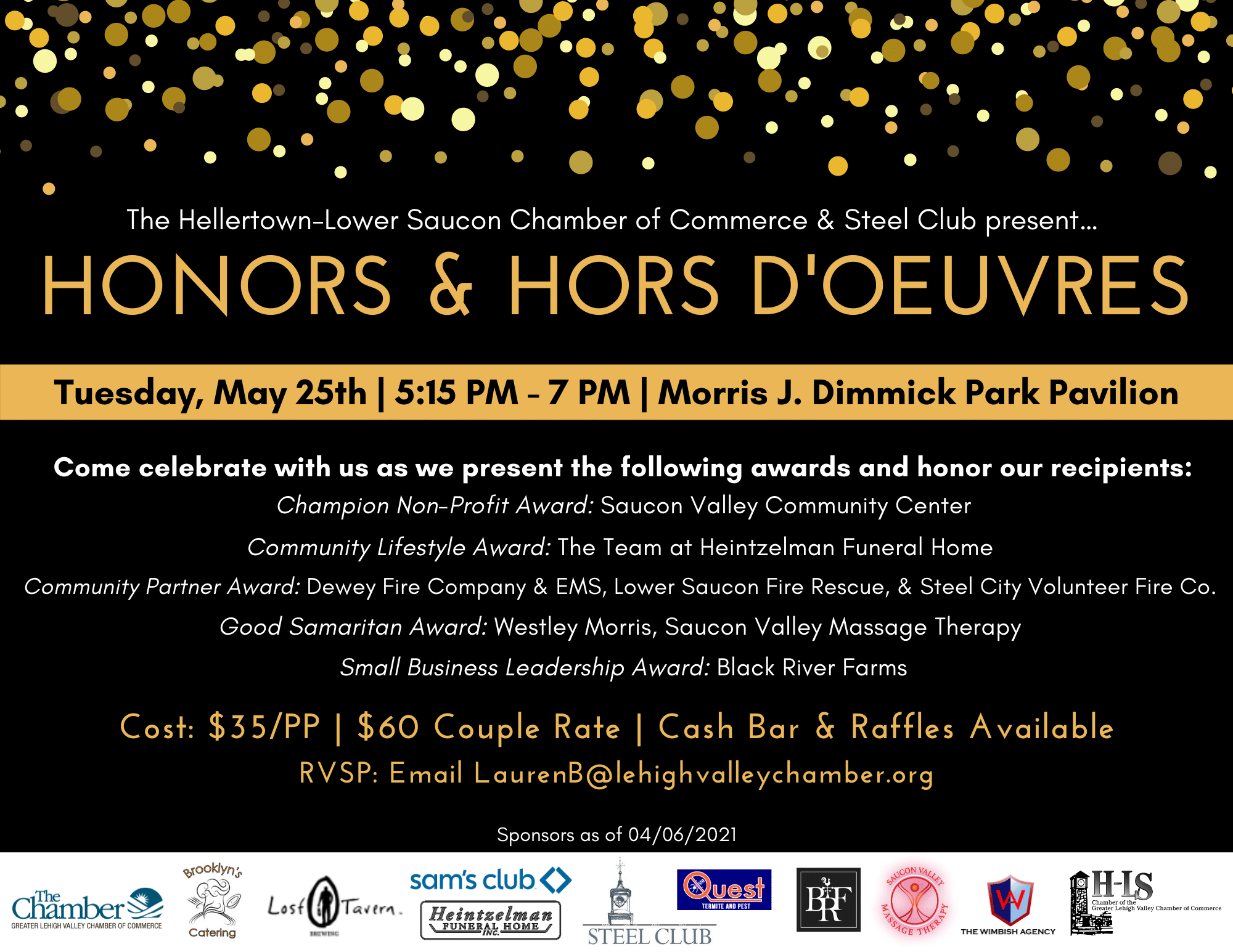 Flyer_2021 HLSC Honors & Hors D'oeuvres