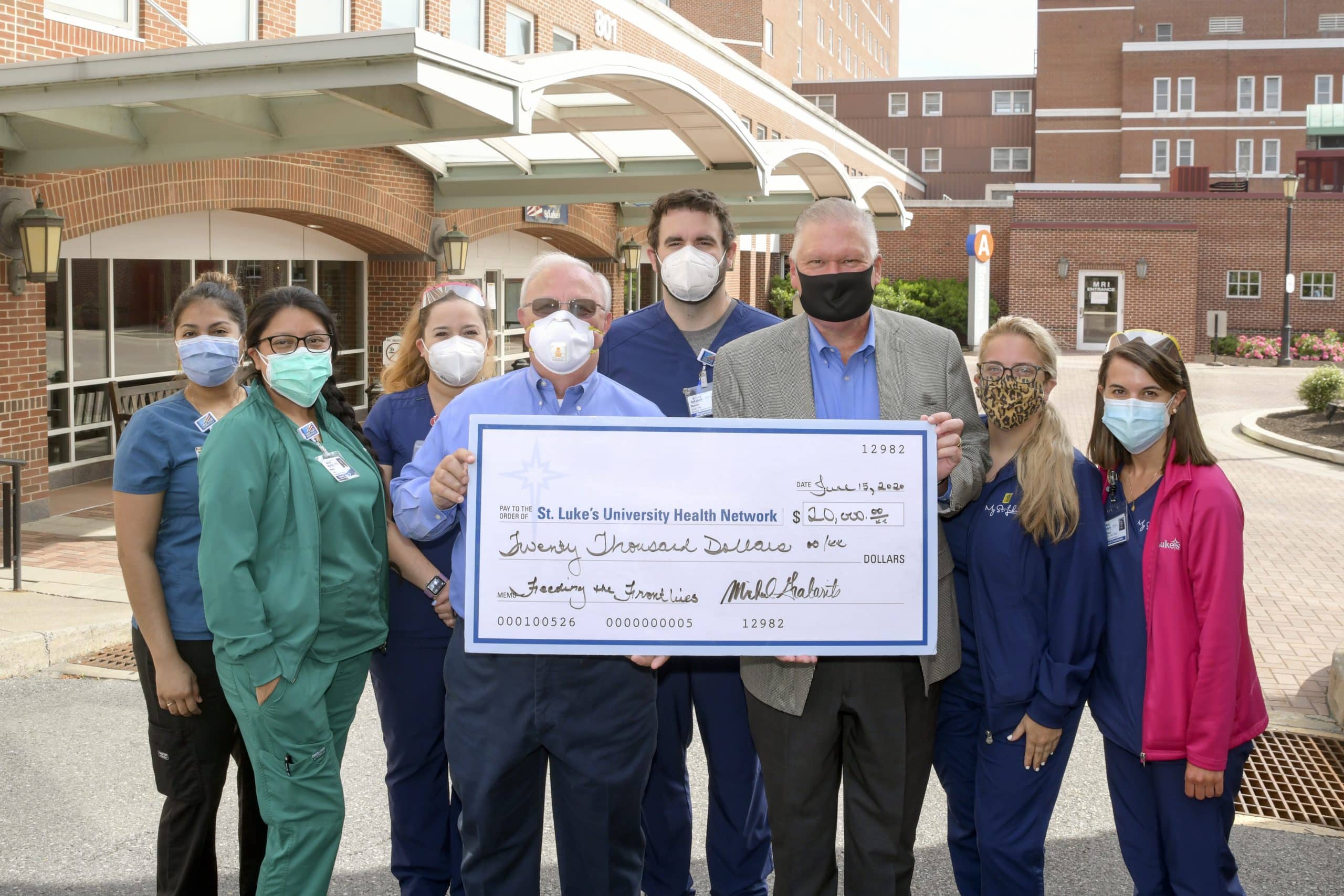 Feeding the Frontlines St. Luke's