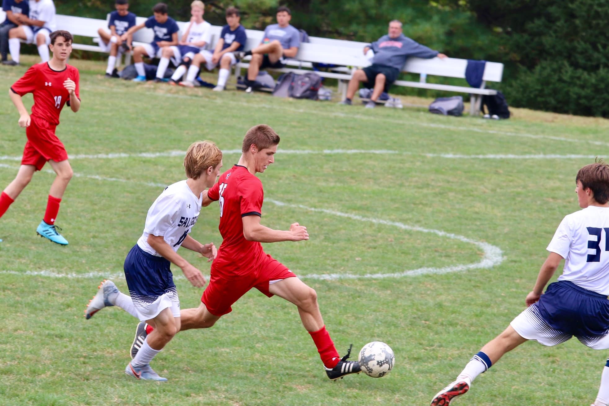 Greyson on way to senior goal soccer
