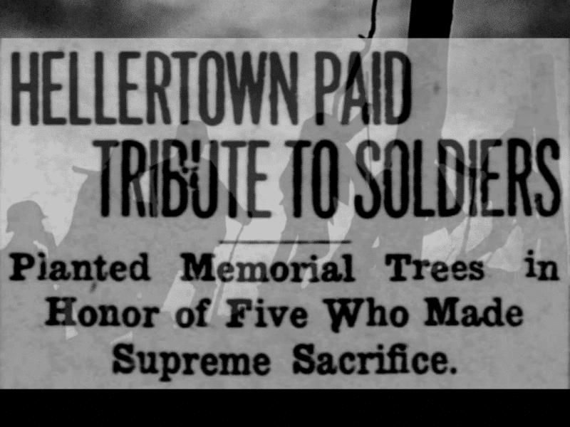 Hellertown World War Soldiers
