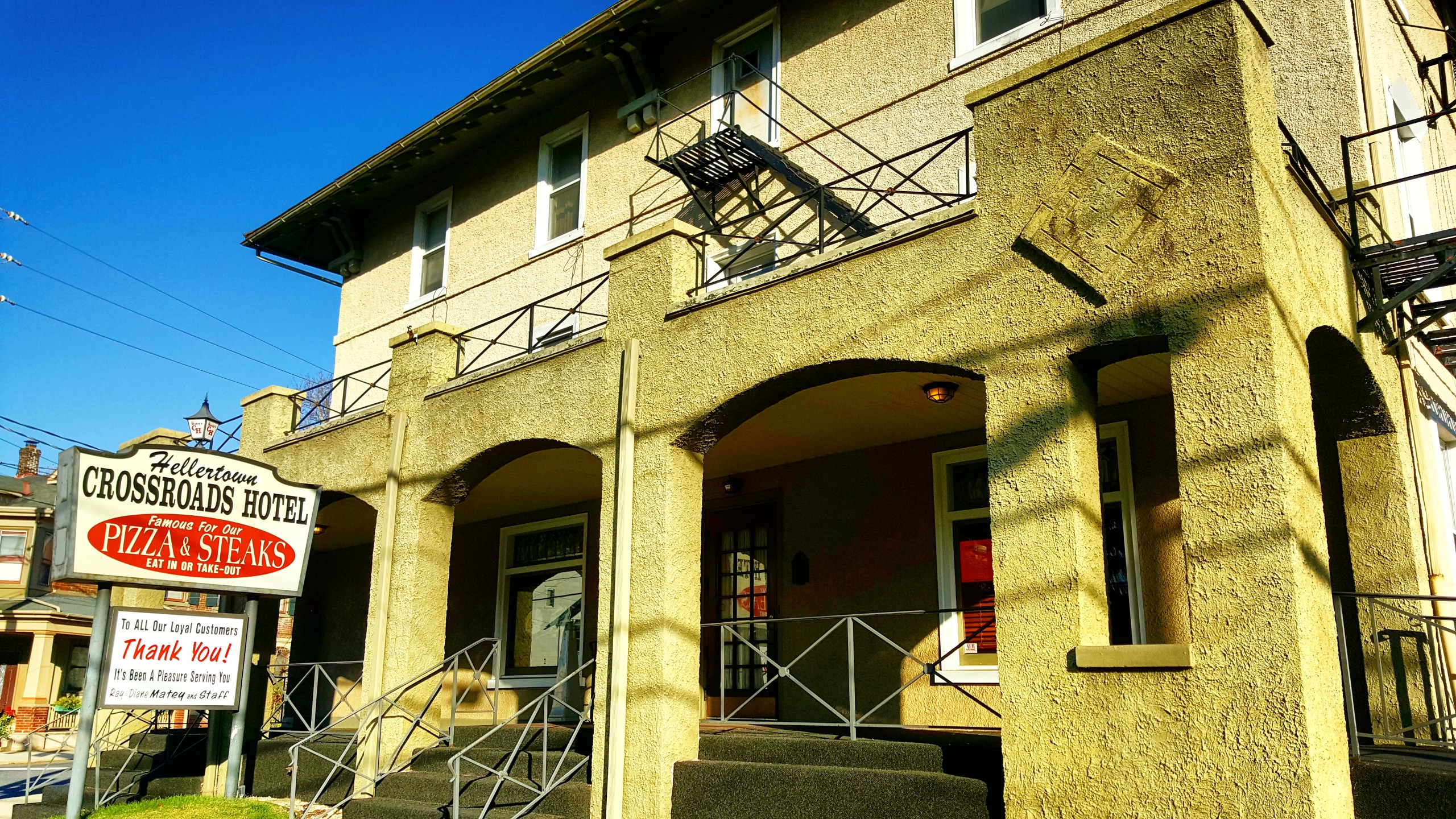 Hellertown Crossroads Hotel is located at 1443 Main St., Hellertown, Pa.