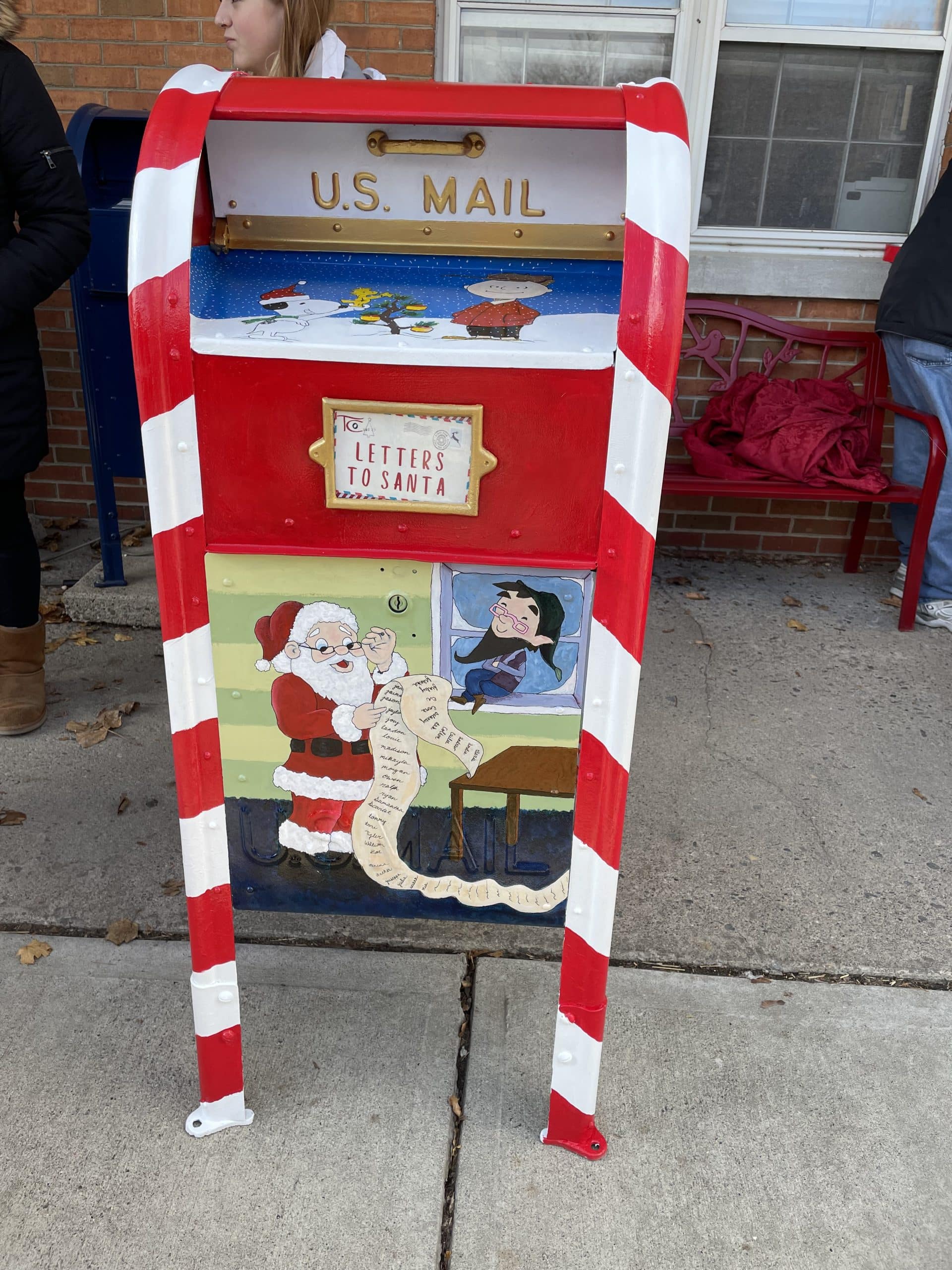 Hellertown Post Office Letters to Santa collection box