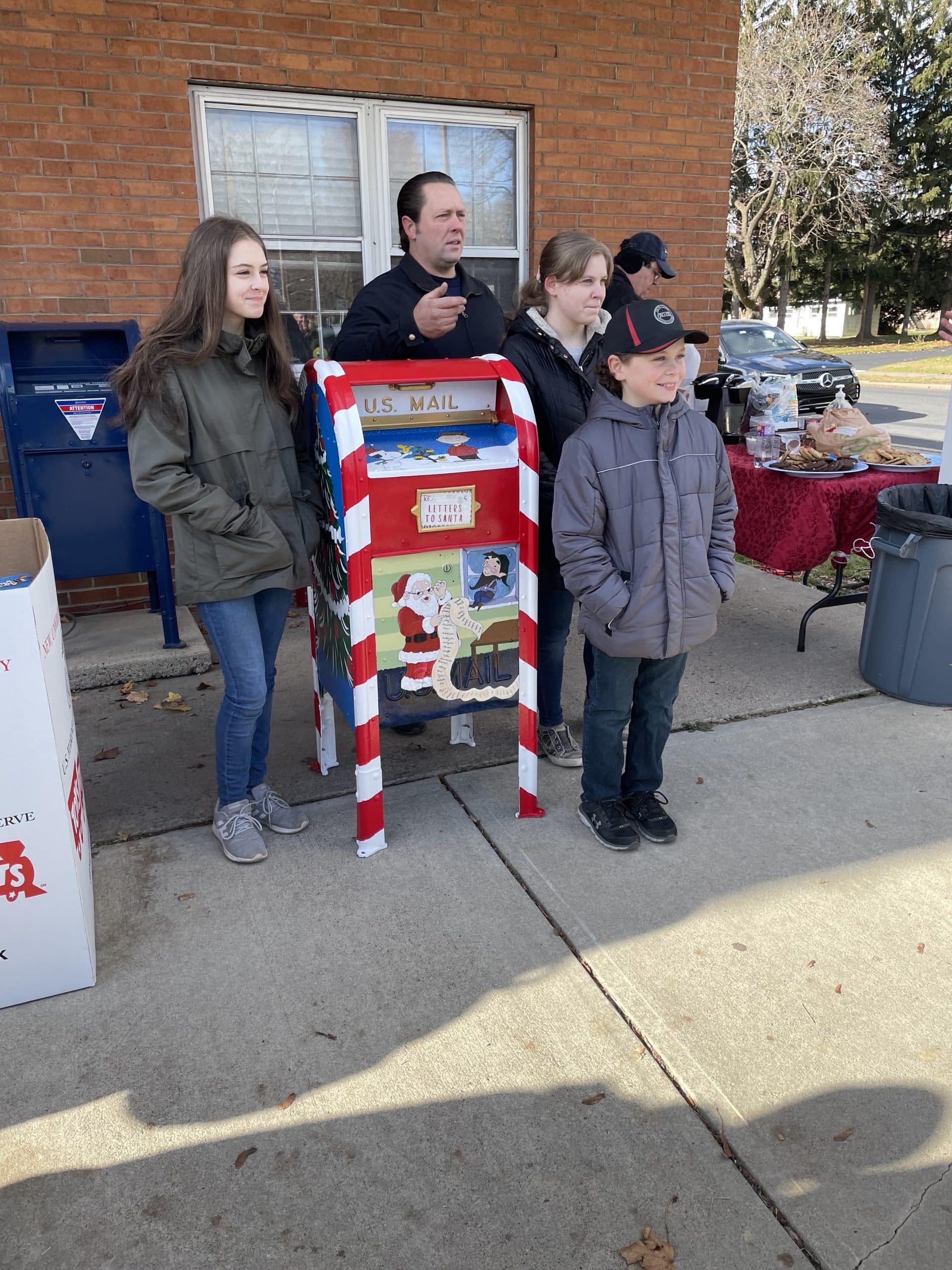 Hellertown Post Office Letters to Santa collection box
