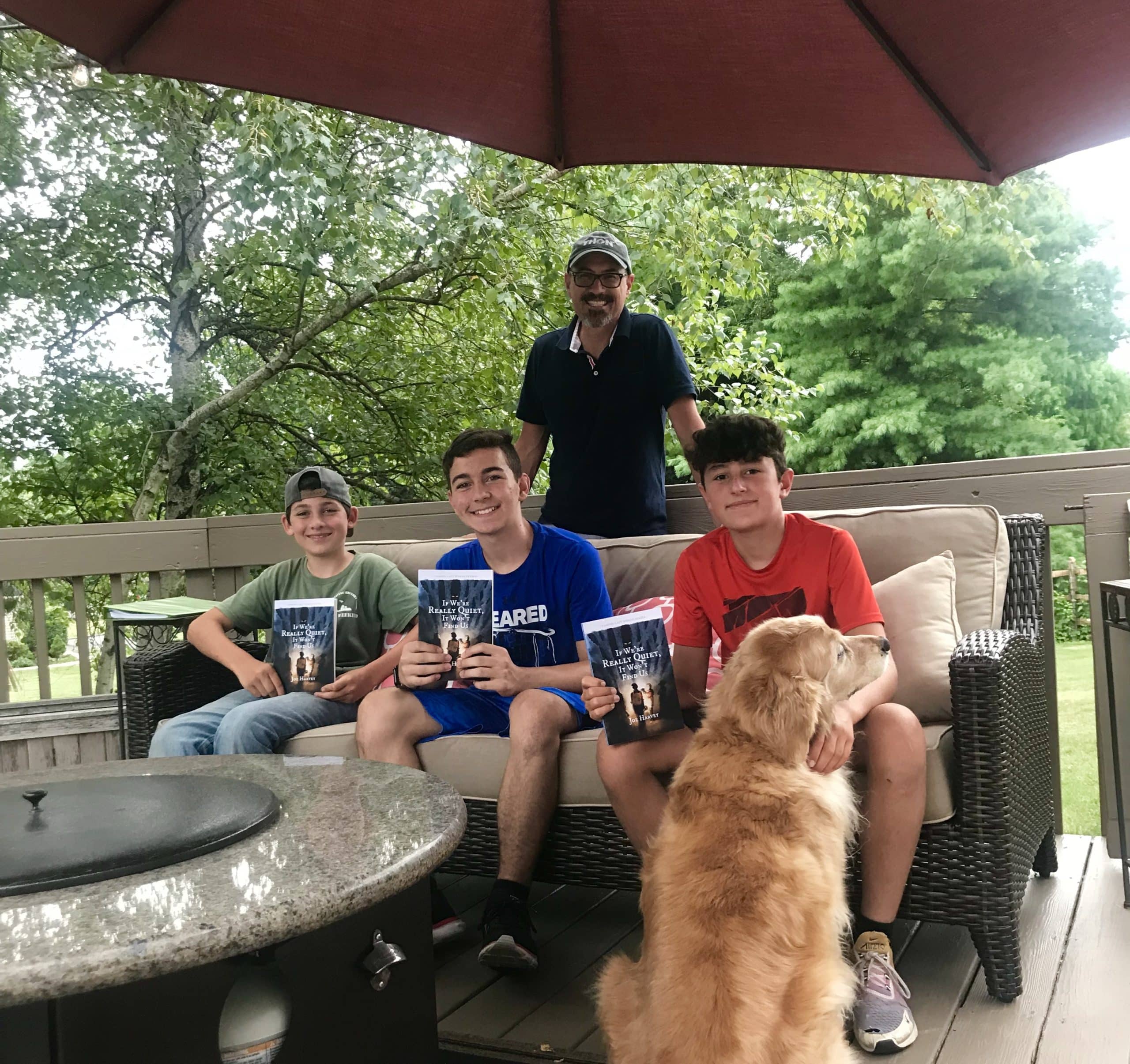 Joe Harvey and the boys