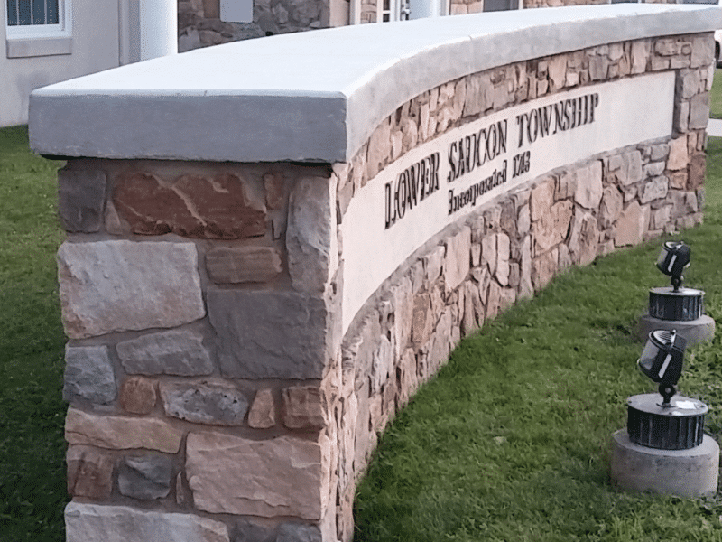 Lower Saucon Township Sign