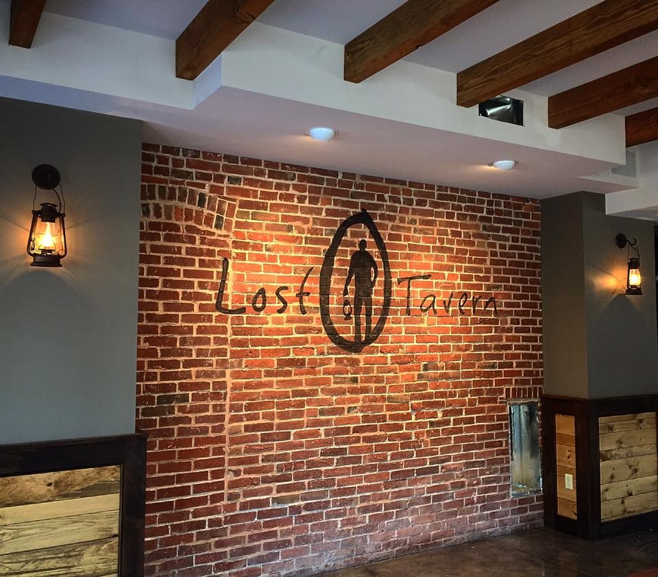 The logo for Lost Tavern Brewing