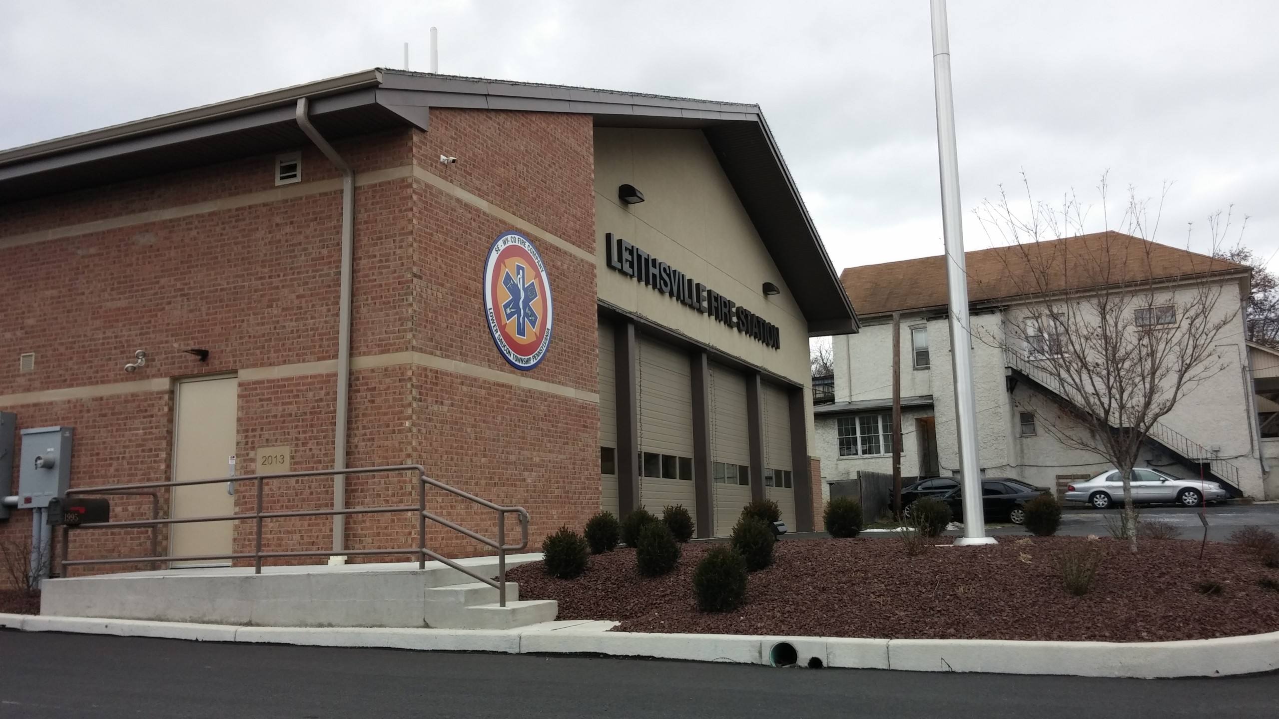 Leithsville Fire Station is one of the polling places in Lower Saucon Township.