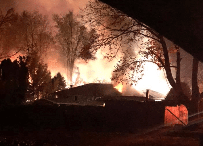 Lower Saucon Road Fire